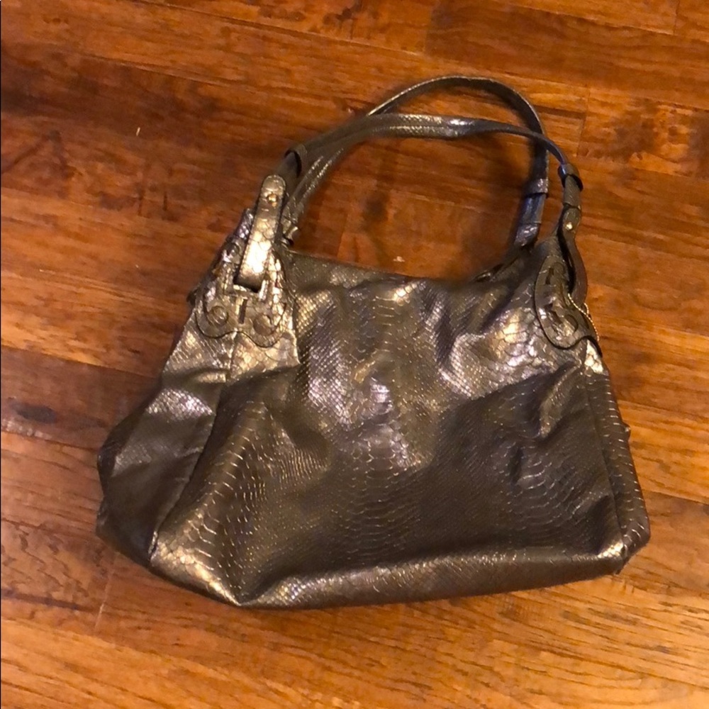 Big Budda gunmetal tote